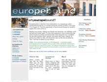 Tablet Screenshot of europebound.smaku.com